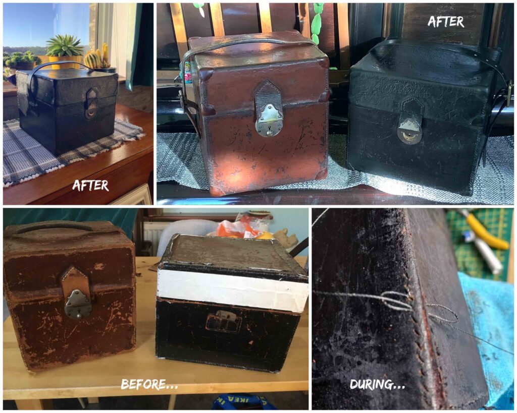 Concertina case repairs and restorations